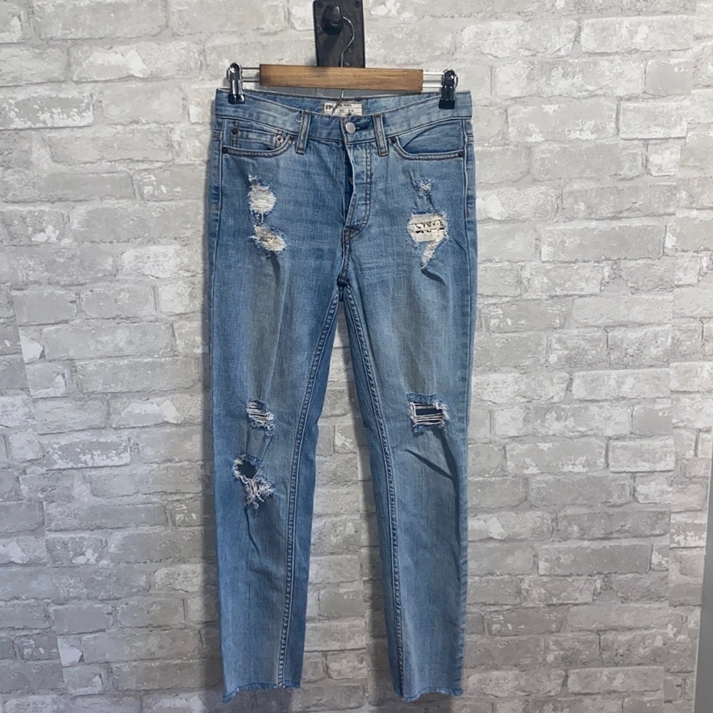 FREE people distressed jeans